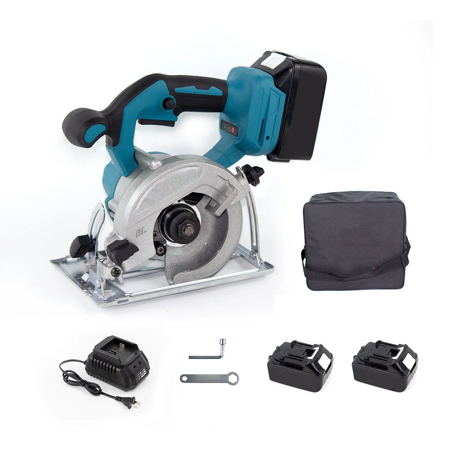 Factory Wholesale Mini 5 inch Brushless Circular Saw Machine Lithium Battery electric Tool  Cordless Circular Saw For Wood