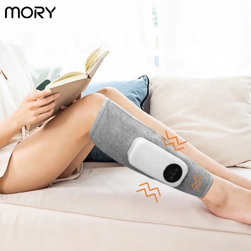 portable sport recovery calf warp air com pressure blood circulation device leg massager air compression