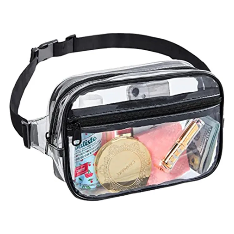 wholesale PVC summer jelly bag mini crossbody bags for women clear hand bags purse