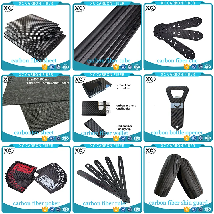 All carbon fiber products