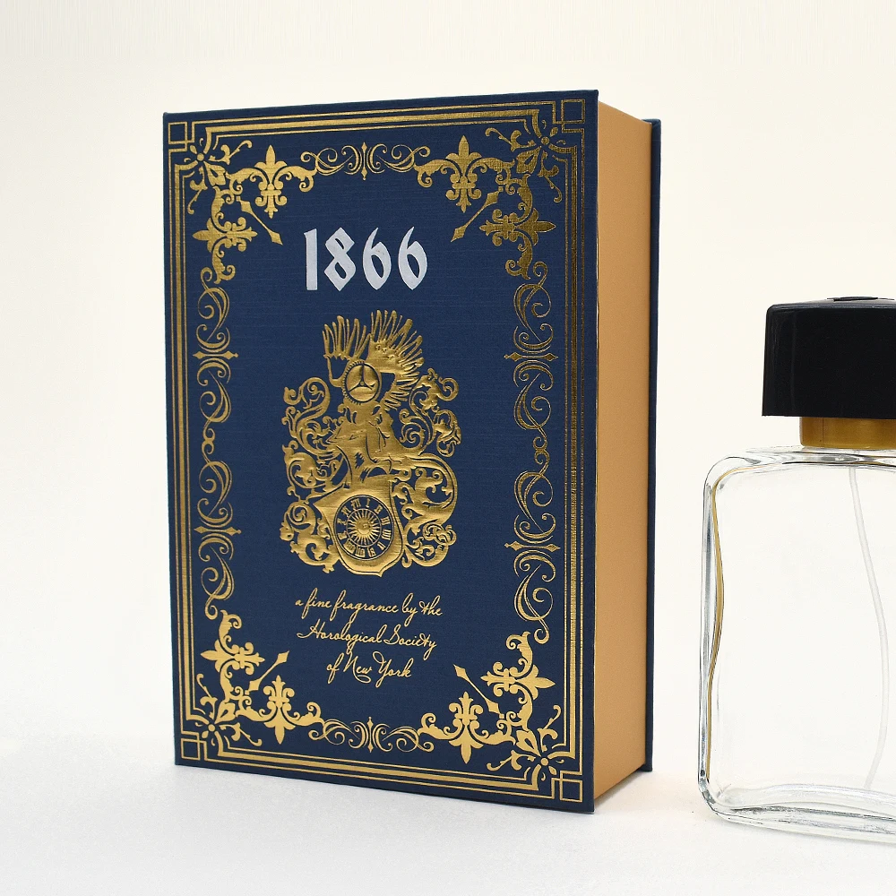Customized book type cosmetics perfume magnetic makeup box full set of birthday gift makeup box