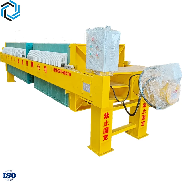 Industrial solid-liquid separation filtration sewage treatment mud press automatic plate and frame filter press