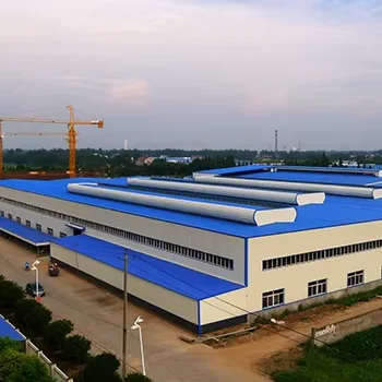 Сверхпрочное модульное заводское здание из стальной конструкции под заказ
