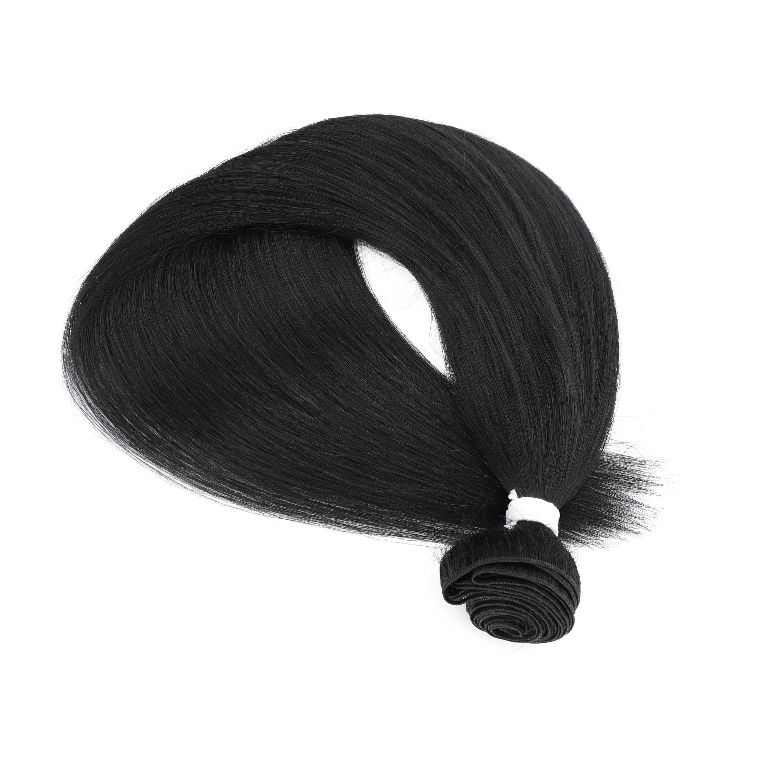 90cm Straight Hair Bundles 36 Inches Extensions 1B #4 High Temperature Free Shipping for Black Women