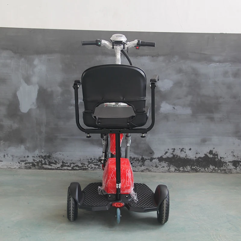 3 Wheels Elderly Electric Scooter Disabled Handicapped Folding Mobility Scooter for Seniors