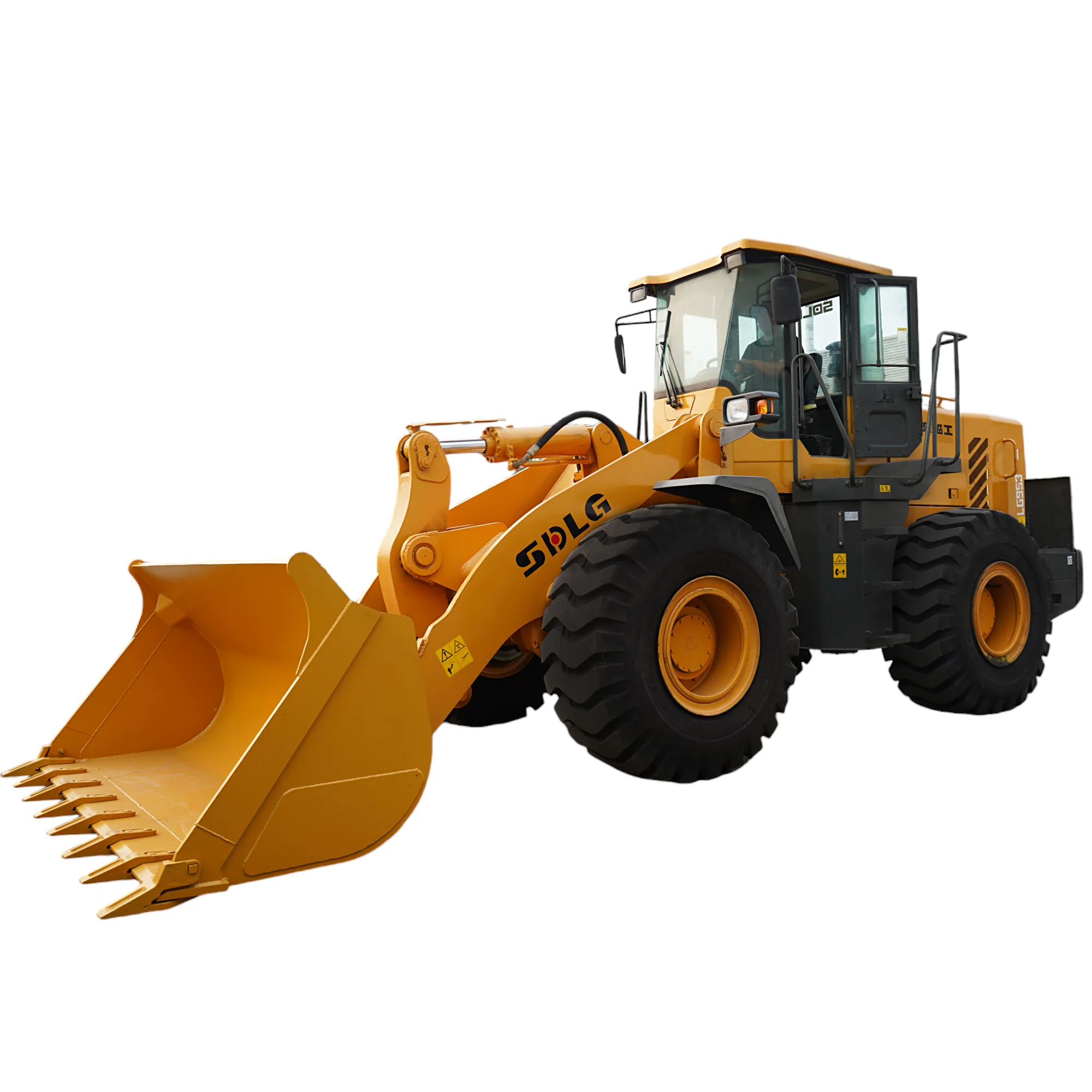SECONDHAND SDLG 958 Wheel Loader with YELLOW engine used wheel loader Factory direct sales