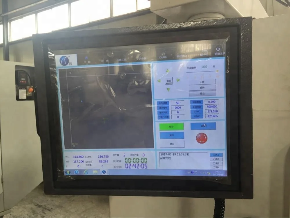 Hot Selling CNC Alloy Wheel Lathe CK6160Q Rim Surface Refurbishment