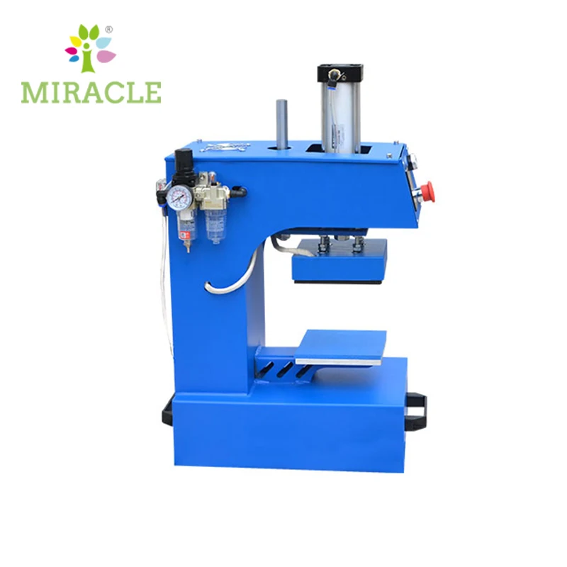 15x15 Heat Press Machine 15 X 15cm Pneumatic Logo Printing Machine For Small Size Textile Printing