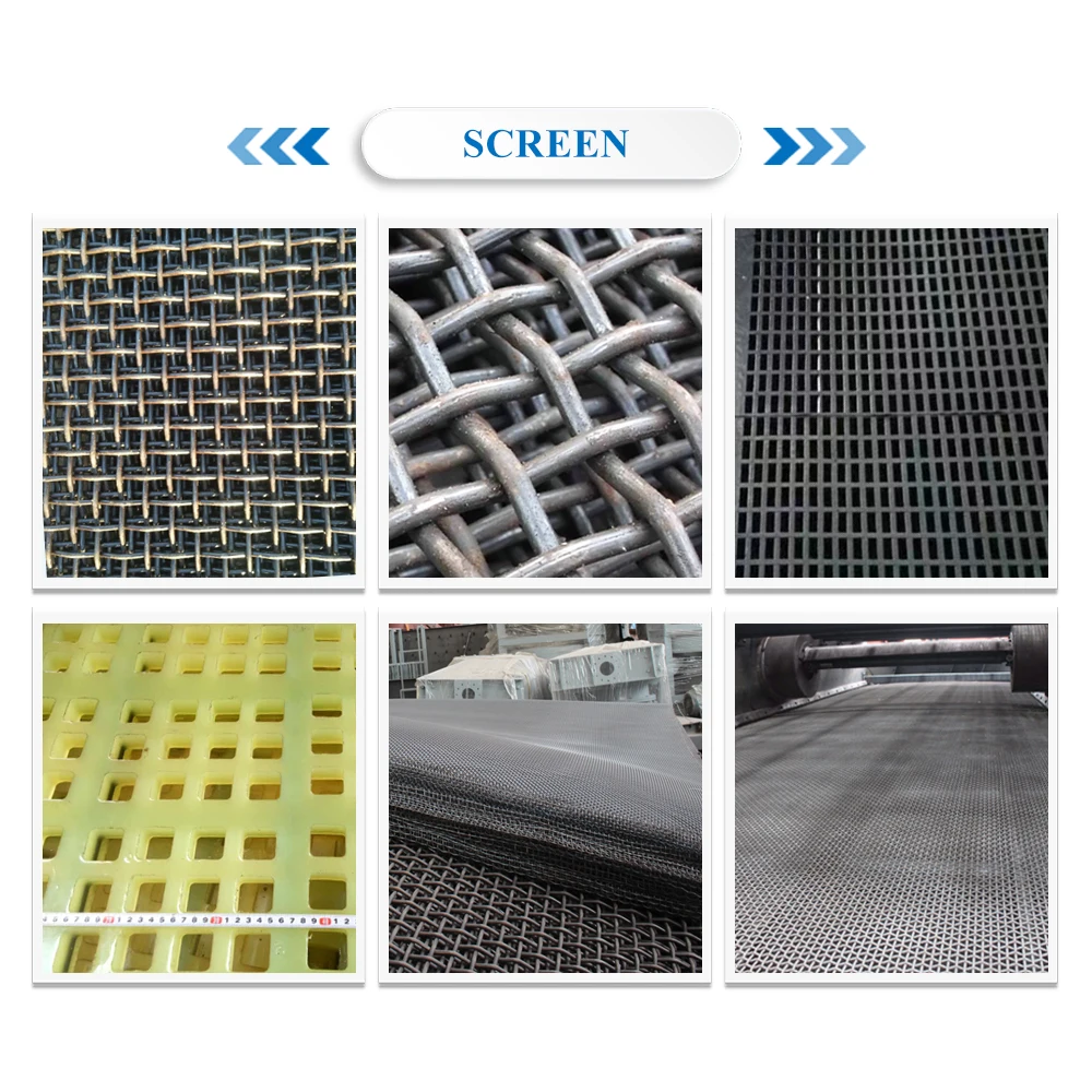 Песок Рок гравий камень Вибрационный экран сепаратор для песка и камня