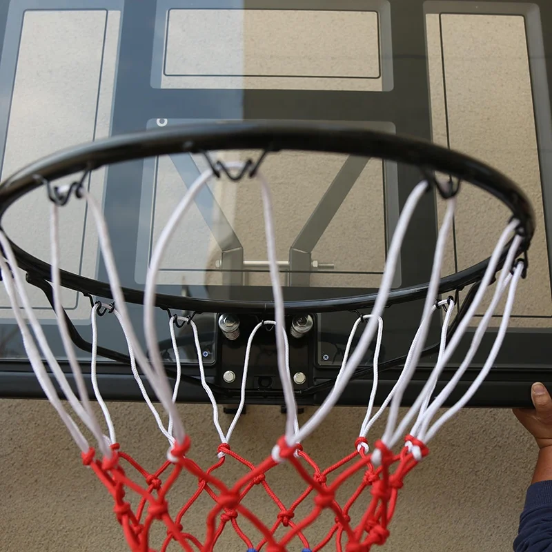 Wall Mounted Basketball Hoop with Backboard Mini Double Spring Basketball Stand