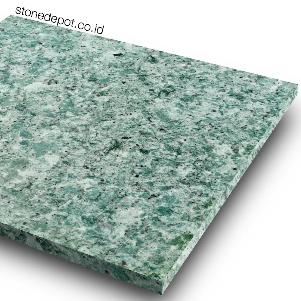 Natural Honed and Split Face Bali Green Sukabumi Stone Anti Slip Tile for Swimming Pool