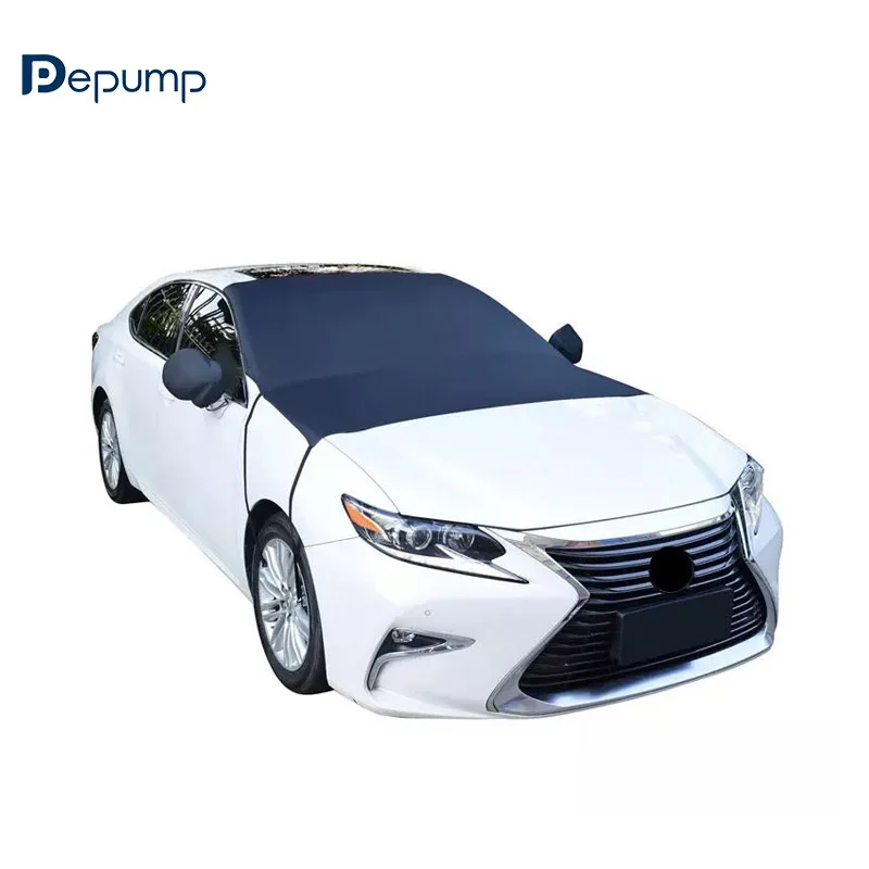 Practical Thick Nylon and PVC Car Snow Stall Sunshade Cover Rain Ice Snow Protector Windshield Sunshade