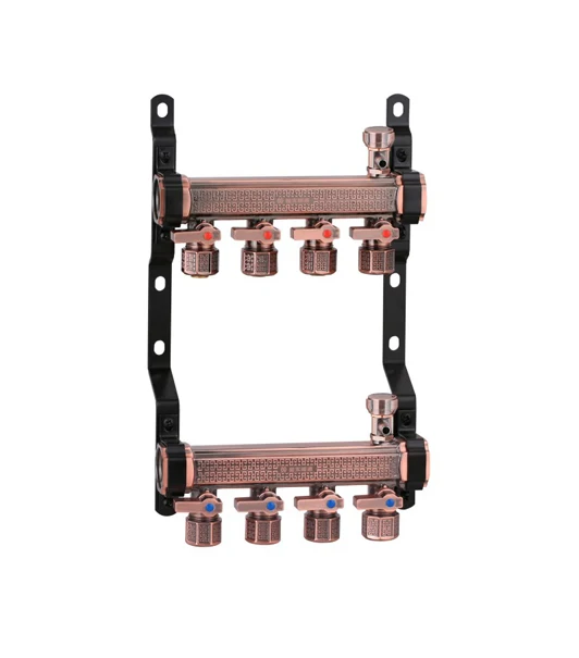 1inch 2-10 Way Brass Manifold for Floor Heating Systems