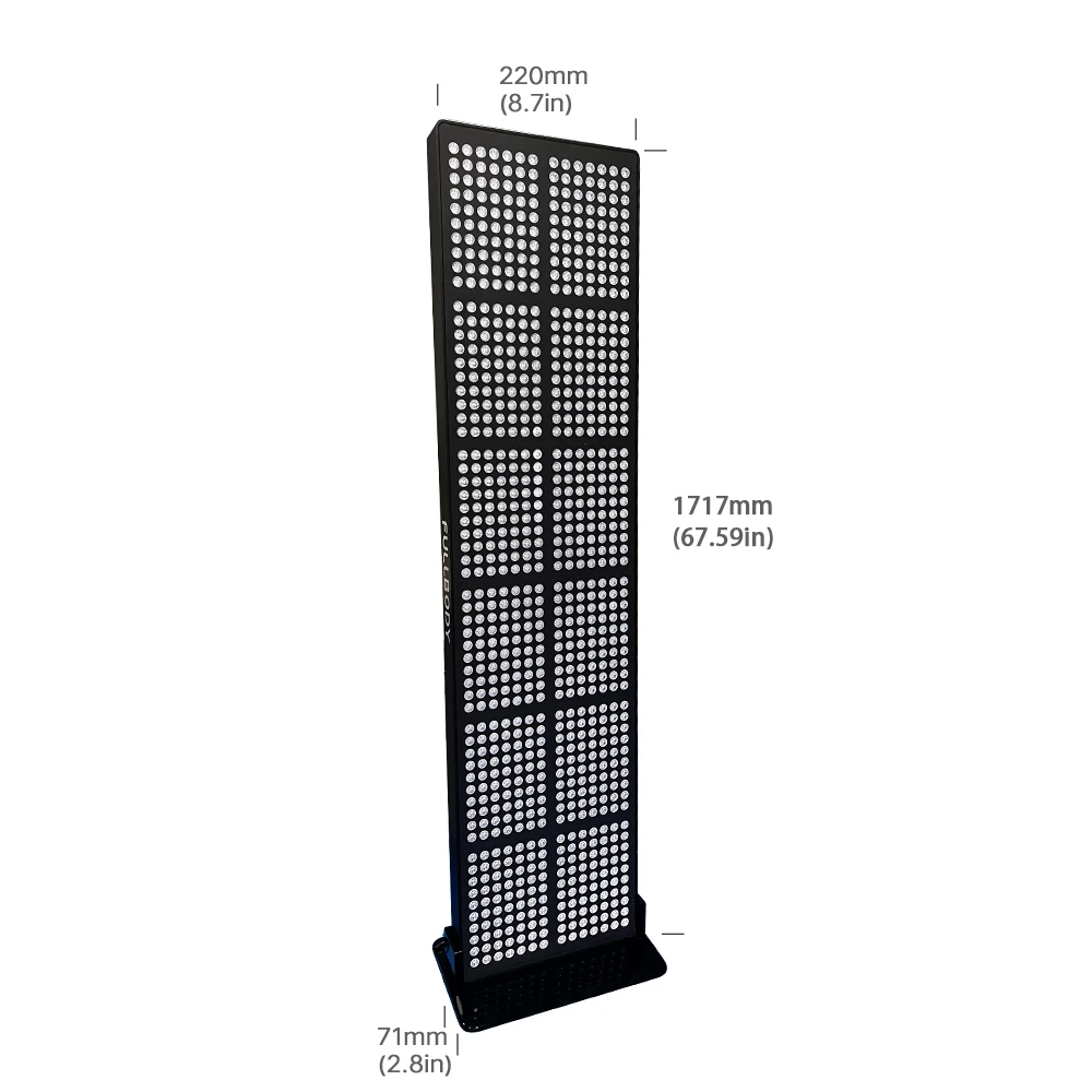 Beauty Skin Care Device 3600W Red Light LED Panel Bed 660nm 850nm Near Infrared Red Light Therapy