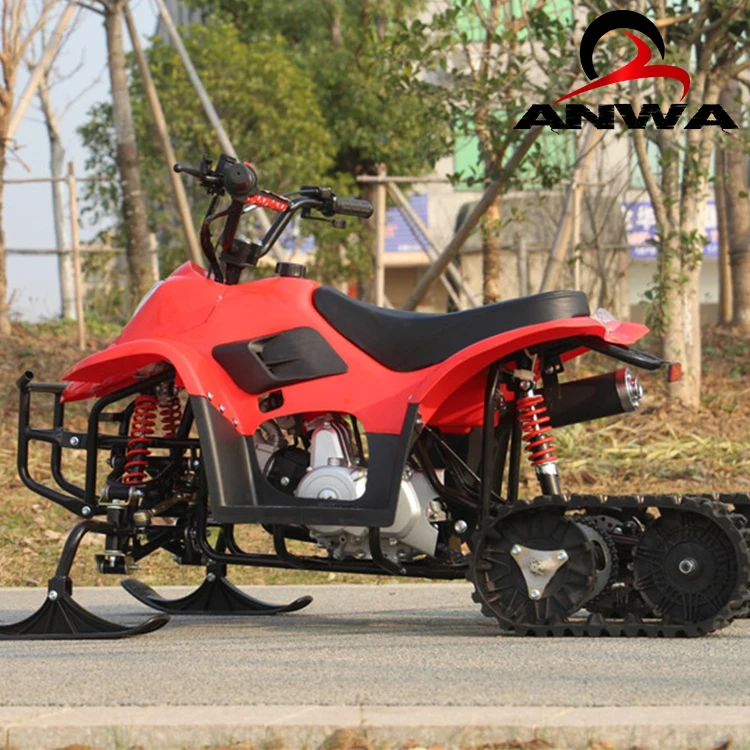  Автоматический воздушный охлаждаемый снегоход 49cc ATV со снежной