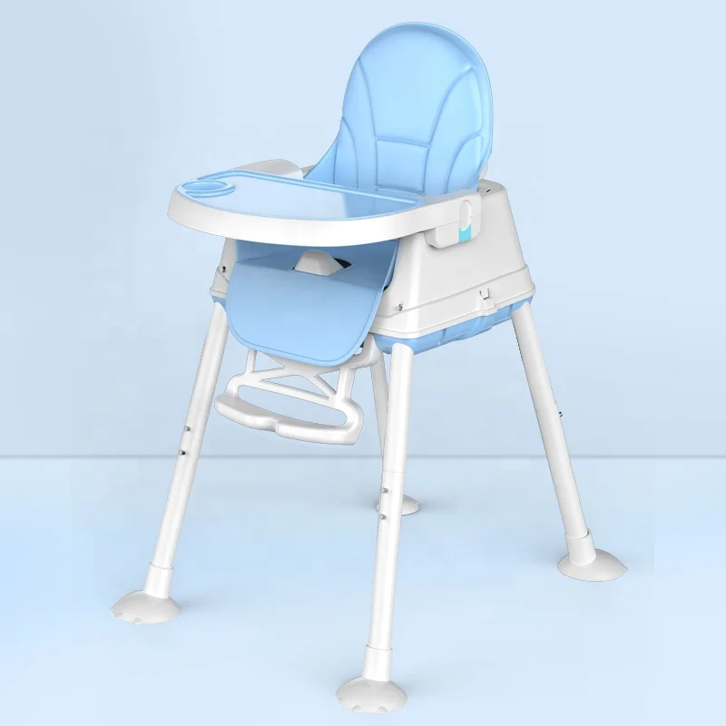 3 and 1 features Adjustable high low storage Variable toy car baby feeding chair