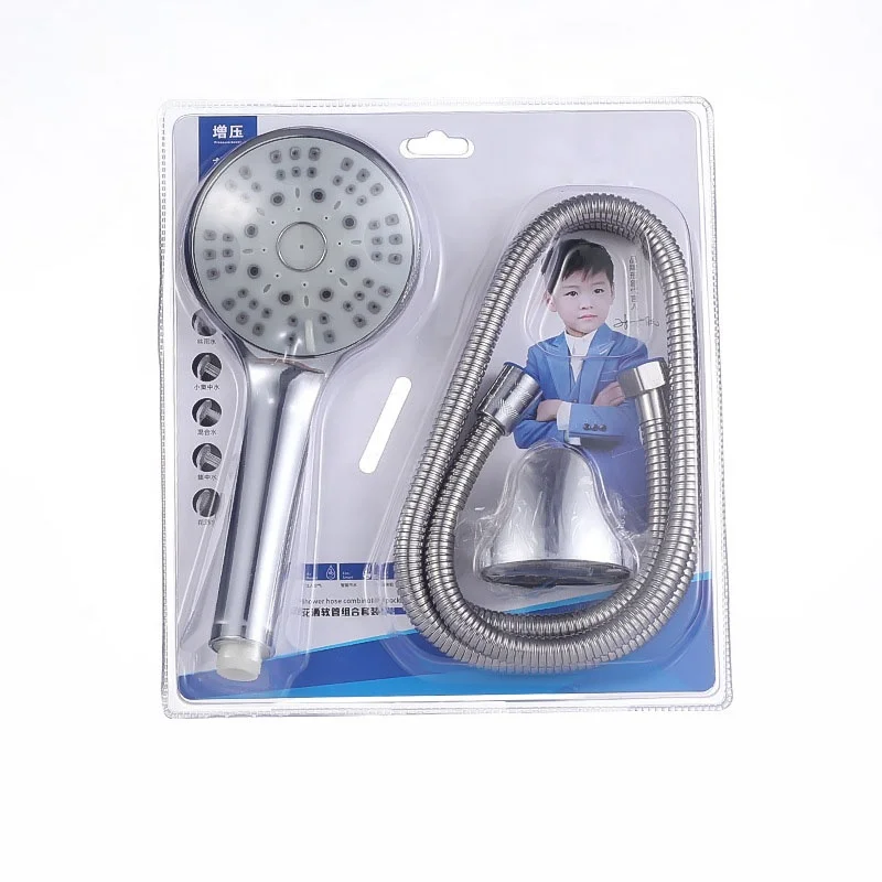 Chrome ABS Plastic Water saving bathroom rain shower head waterfall shower head