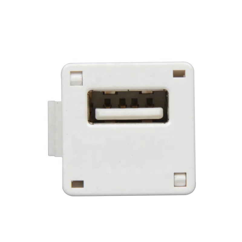  Special Design USB Keystone Jack Short Length Female Usb Connector Power Original Manufacturer