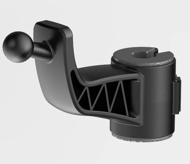 Car Head Rest Base 13.5MM 17MM Diameter Ball Headrest Mount with Rubber