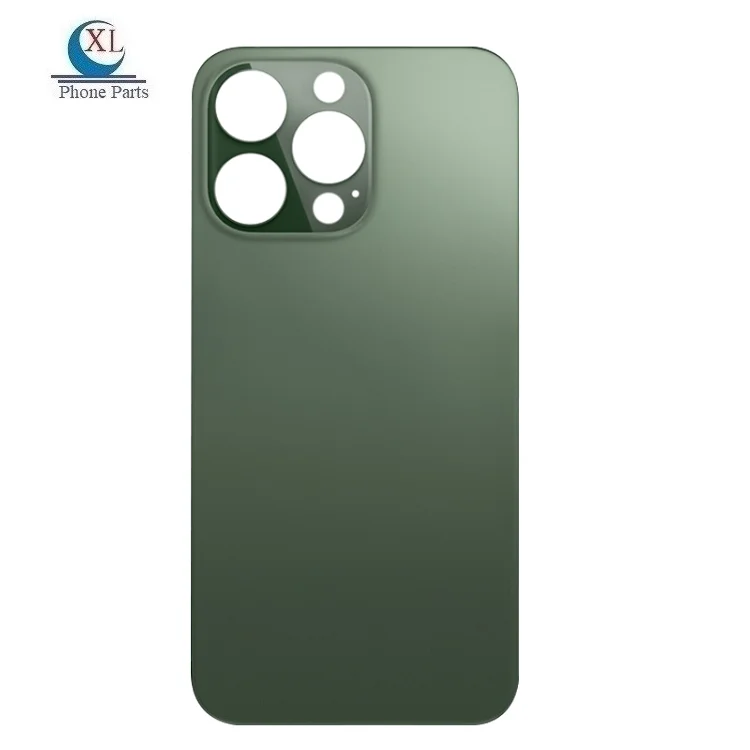 Замена задней крышки корпуса с большим отверстием для камеры iPhone 13 Pro Max стеклянная крышка