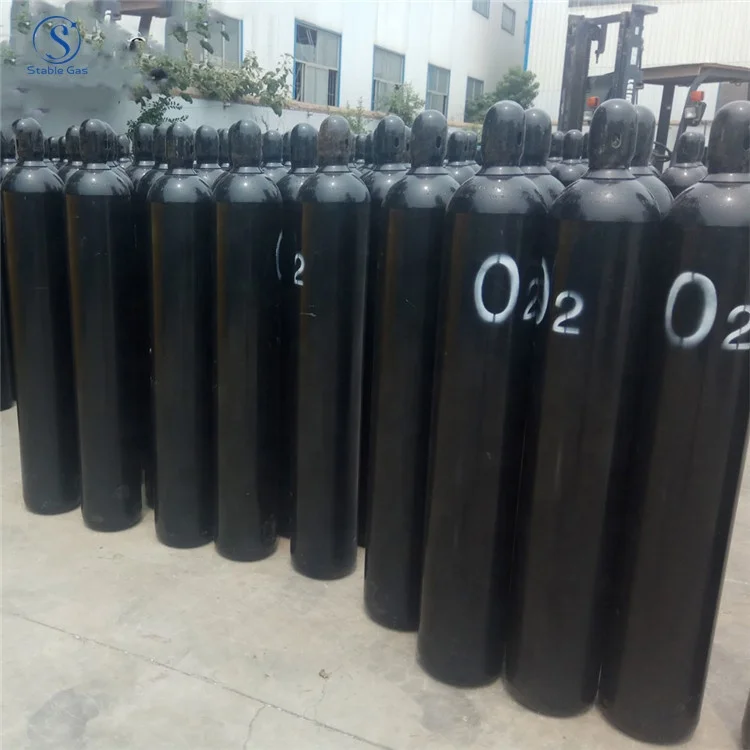 40L 150Bar Oxigen Cylinder Medical