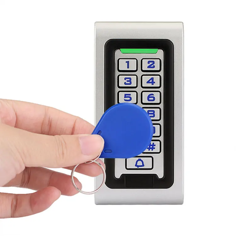 Smart Door Lock Security 12V 24V Electric RFID Proximity Card Access Control Waterproof IP68 Standalone Metal Keypad