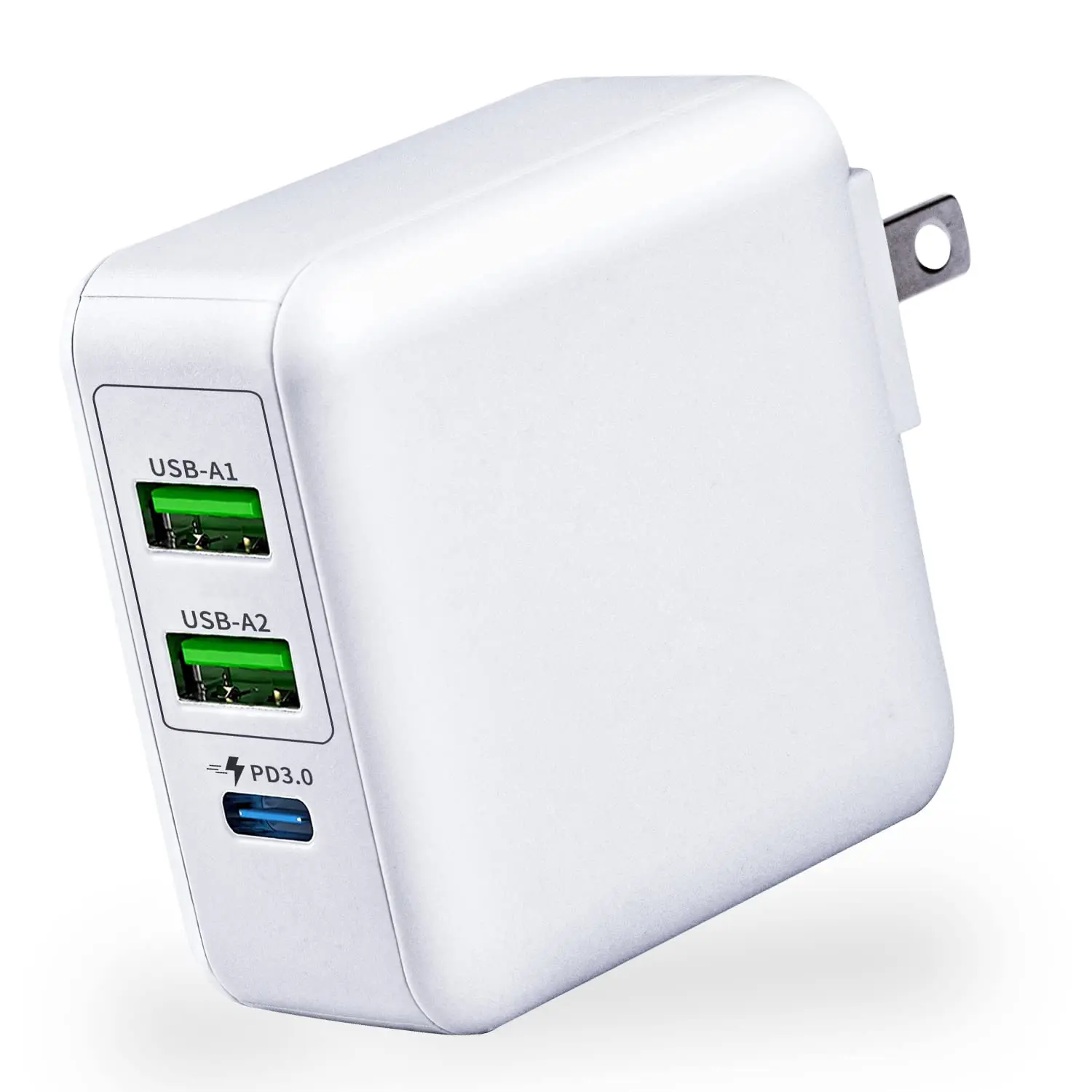 USB C Charger 40W PD Fast Charging Charger QC 3.0 3 Ports Type C Mobile Phone Charger Power Adapter for Samsung Xiaomi iPhone14