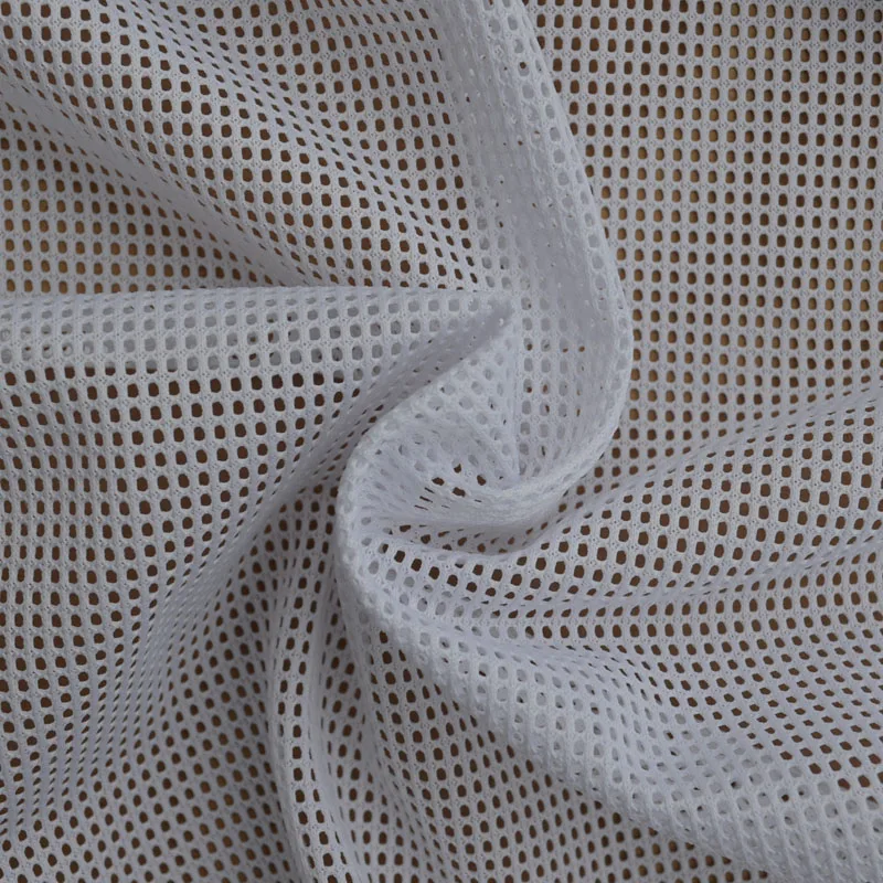 100% Polyester Square Warp Knitted Mesh Fabric for The Bed Net,Sportswear