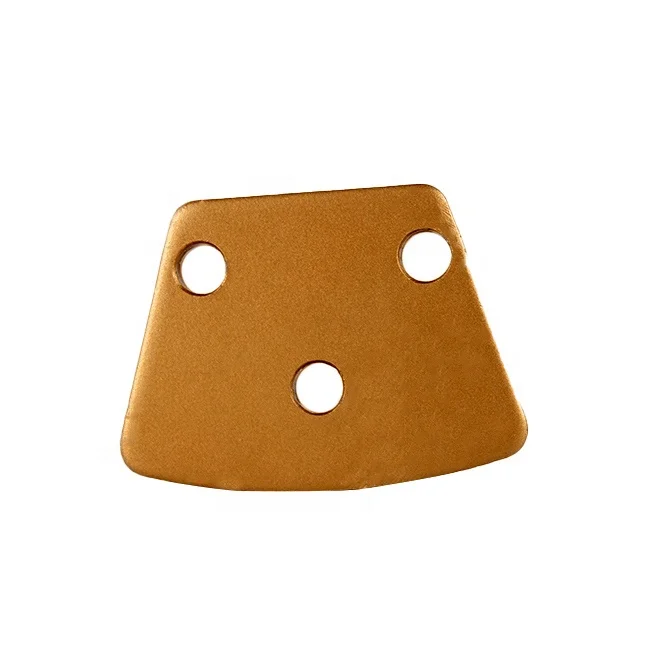 Trapezoid Diamond Grinding PCD Pad for concrete floor,split PCD segment