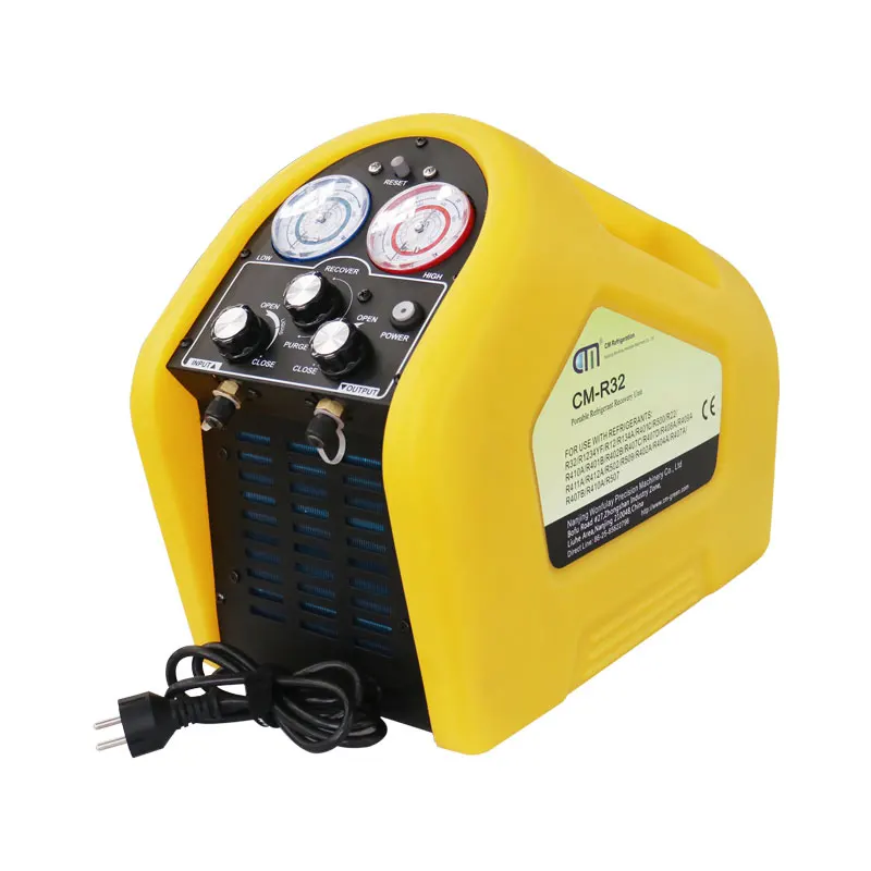 
Portable Refrigerant Recovery Machine For New Refrigerant Recycling 
