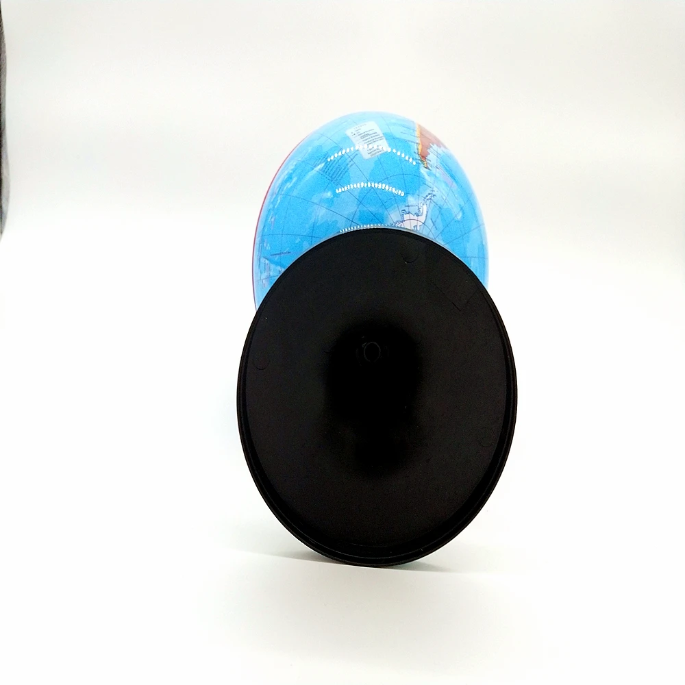 Wholesale high quality plastic rotating teaching education world globe model PVC Earth Globe 10.6