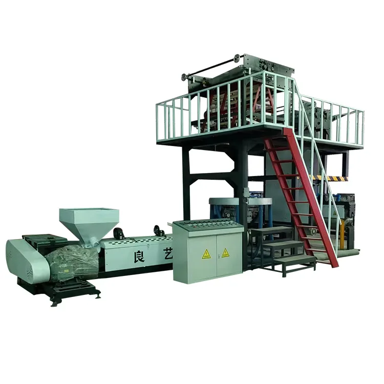 New design pp raffia plastic pellets extruding machine into pet yarn extruder with high quality