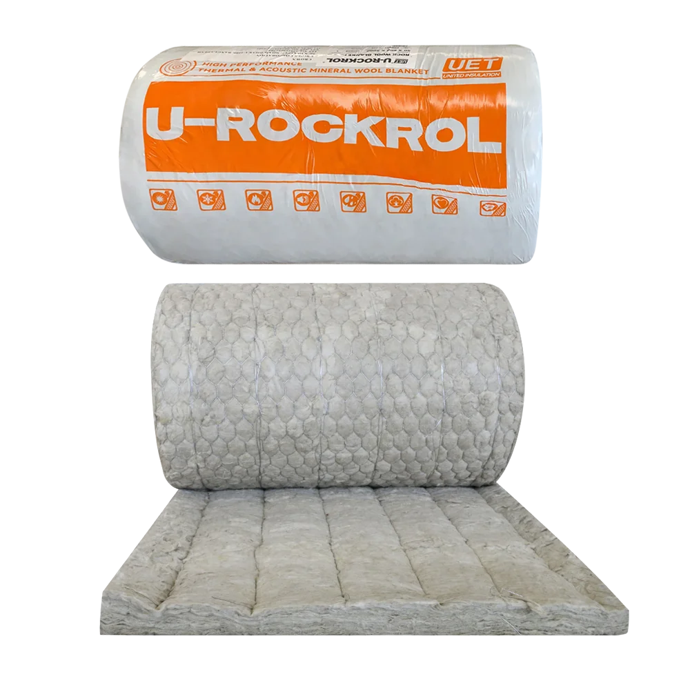 Thermal Insulation Fireproof Waterproof Soundproof Roofing and Wall Insulation Wire Mesh Rock Wool Blanket