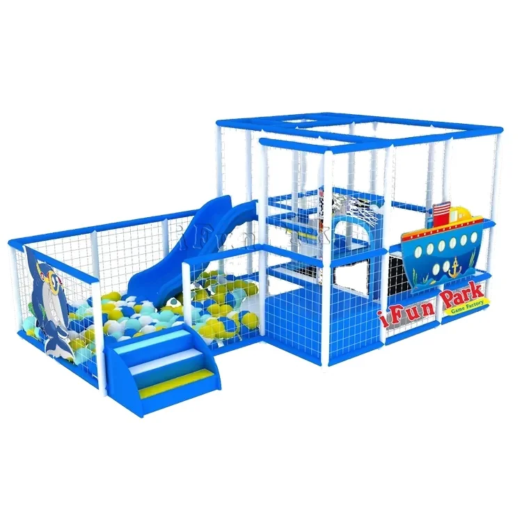 Cheap Soft Playground for Kindergarten Kids Amusement Park Customized