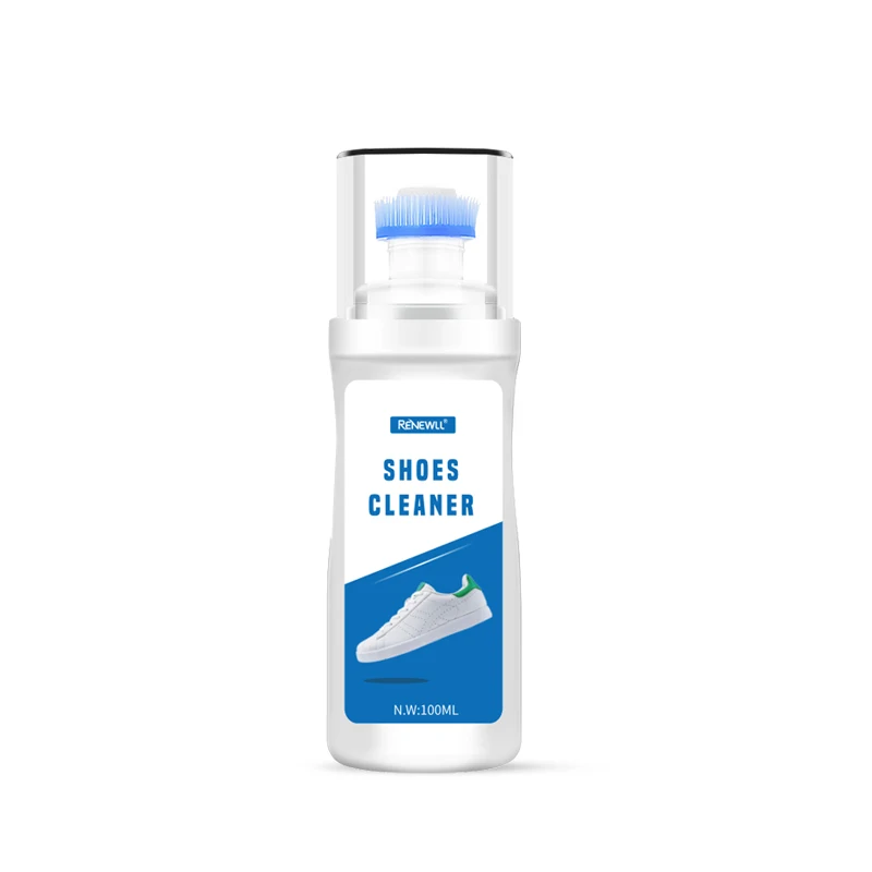 Hot selling 100ml sneaker cleaner pray shoe whiter/sneaker cleaner liquid sneaker care