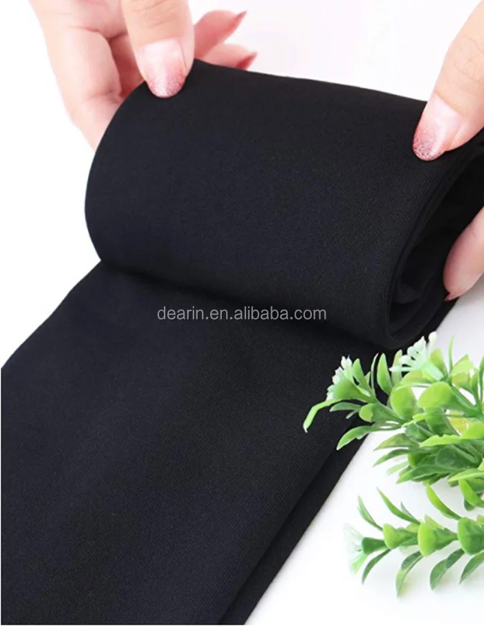 
600D Seamless Opaque Warm Fleece Lined Footed Tights or Leggings for Women -shape up your legs 