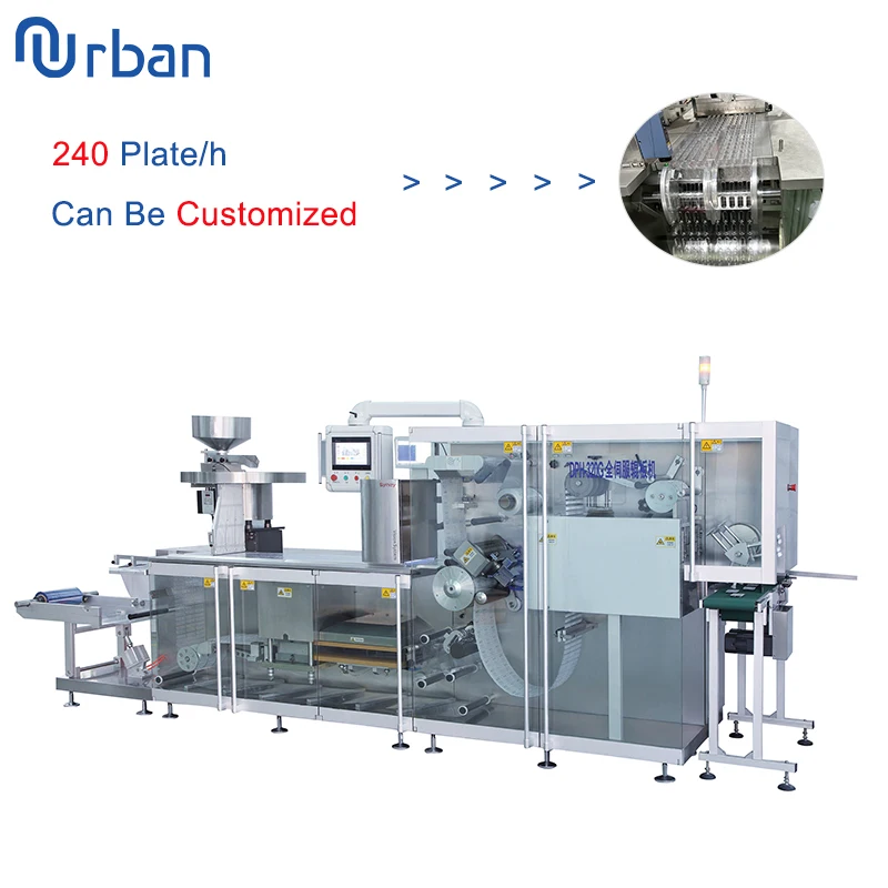 High Speed Alu Alu PVC Roller Sealing Type Packaging Capsule Tablet Blister Packing Machine