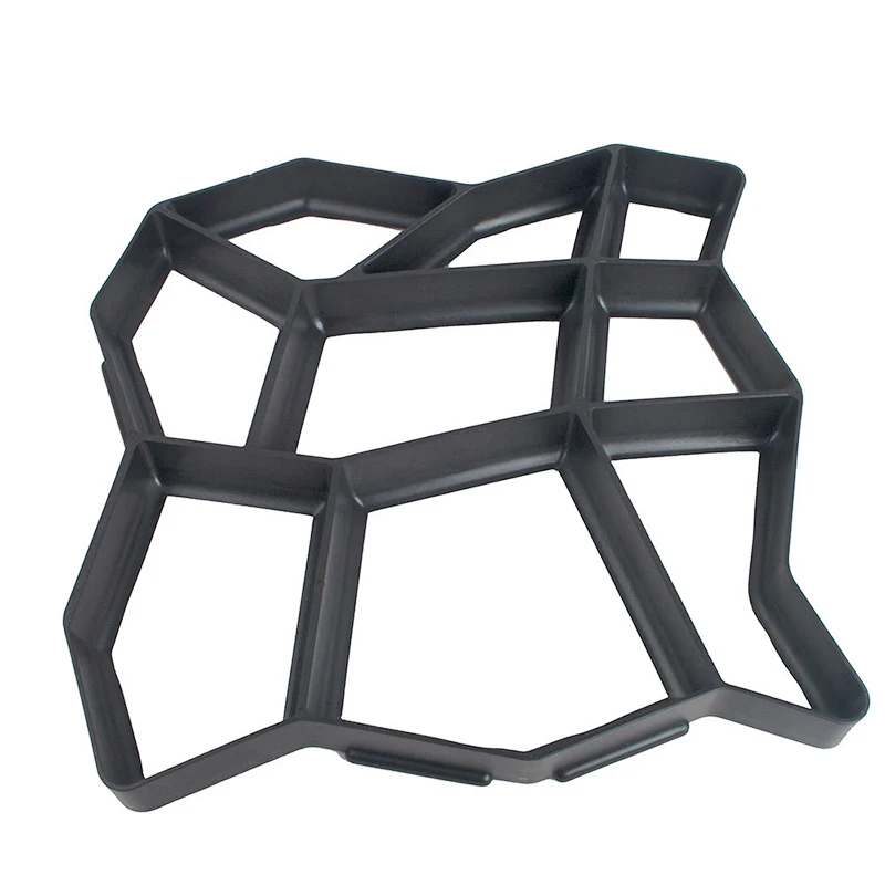 DIY Garden Paving Concrete  Manually  Pavement Mold Plastic Path Maker