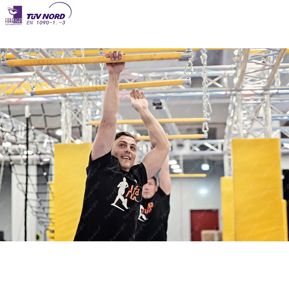 Indoor gym ninja obstacle kit equipment for kids