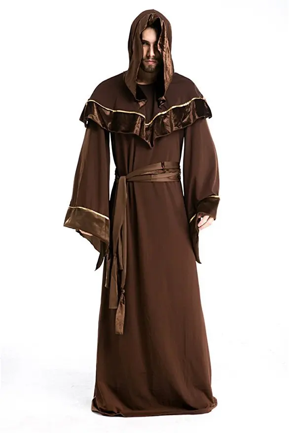 Halloween costume wizard male Missionary Clergyman Costumes