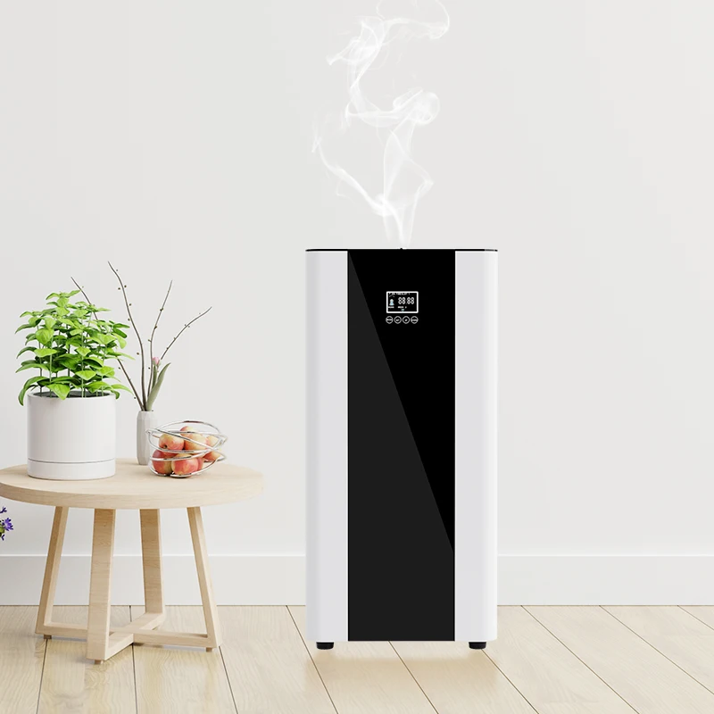 Tonemy Luxury Metal Electric Waterless Essential oil Diffuser 3000A Low Consumption 2000-3000m³ Coverage HVAV Diffuser Machine