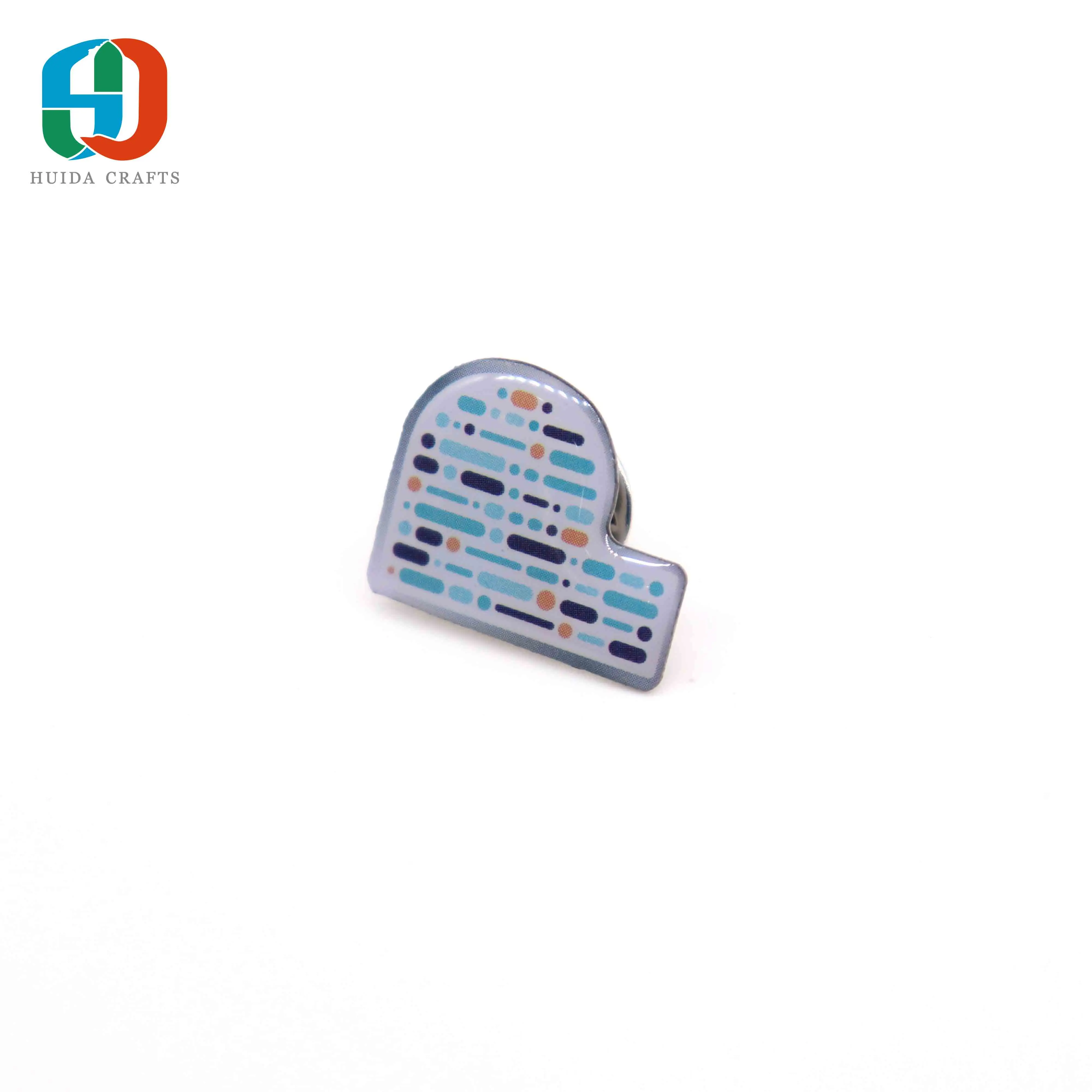 
Lapel Badges Labels Wholesale Free Sample Design Custom Logo Metal Hard Enamel Pins for Souvenir 