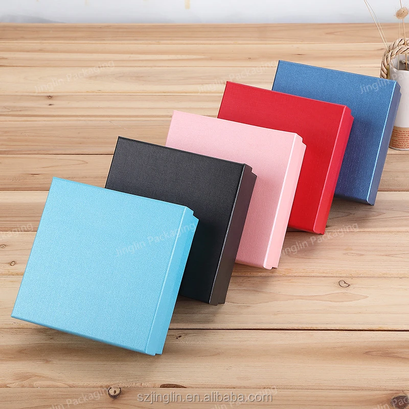 Plain lid and base box 1