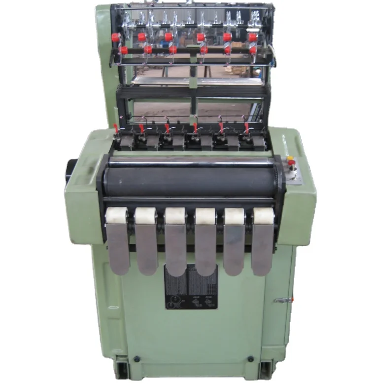 Factory QiXing Flat Tape Elastic and Non-elastic 6-55  Needle Loom Machine