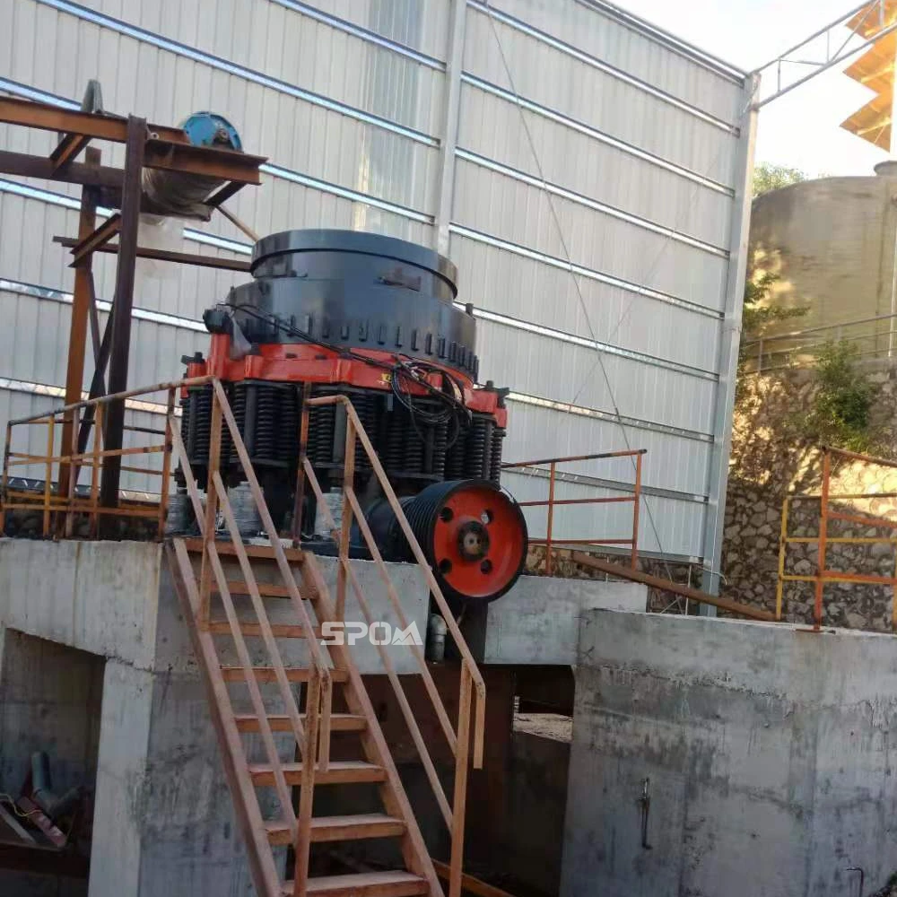 High efficiency factory direct sale mineral mining kaolin quartz cone crusher machine plant price