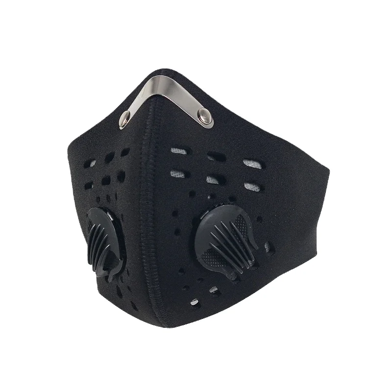 Anti-fog Haze Dust PM2.5 Dustproof Windproof Mountain Bike Riding Masks With Activated Carbon Filter Cycling Sports Mask