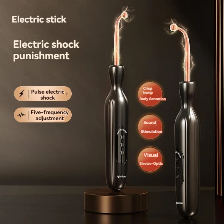 Porn video dedicated electric spark visual impact Scare sex toy electric shock punishment  BDSM Electro Shock Wand