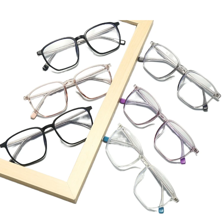 Blue Light Blocking Glasses Square Nerd Eyeglasses Frame Anti Blue Ray Computer Glasses Non Prescription