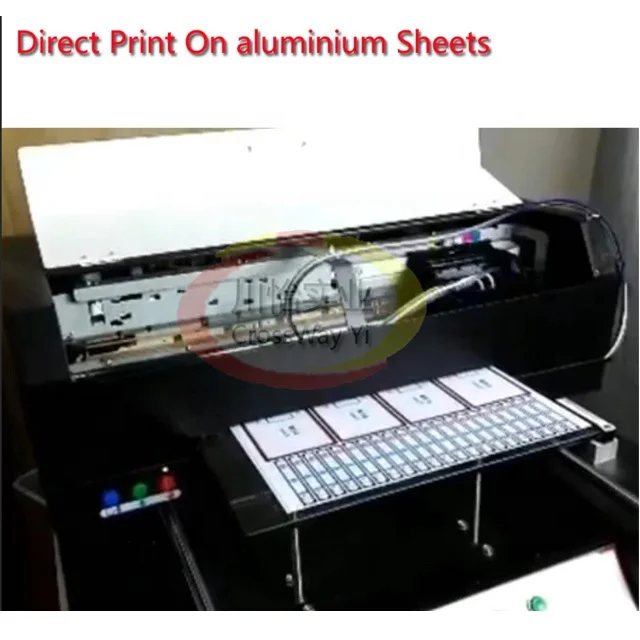 UV Printer A3 Print for Glass Phone Case Wood Metal Bottle Multifunction LED Digital UV Flatbed Printing Machine
