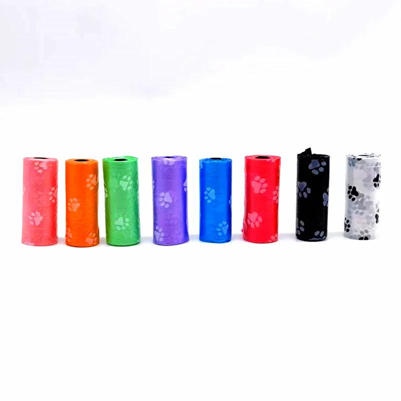 Disposable PLA/PBAT Compostable Biodegradable Dog Poop Bags Side Gusset Gravure Printing Direct from Supplier
